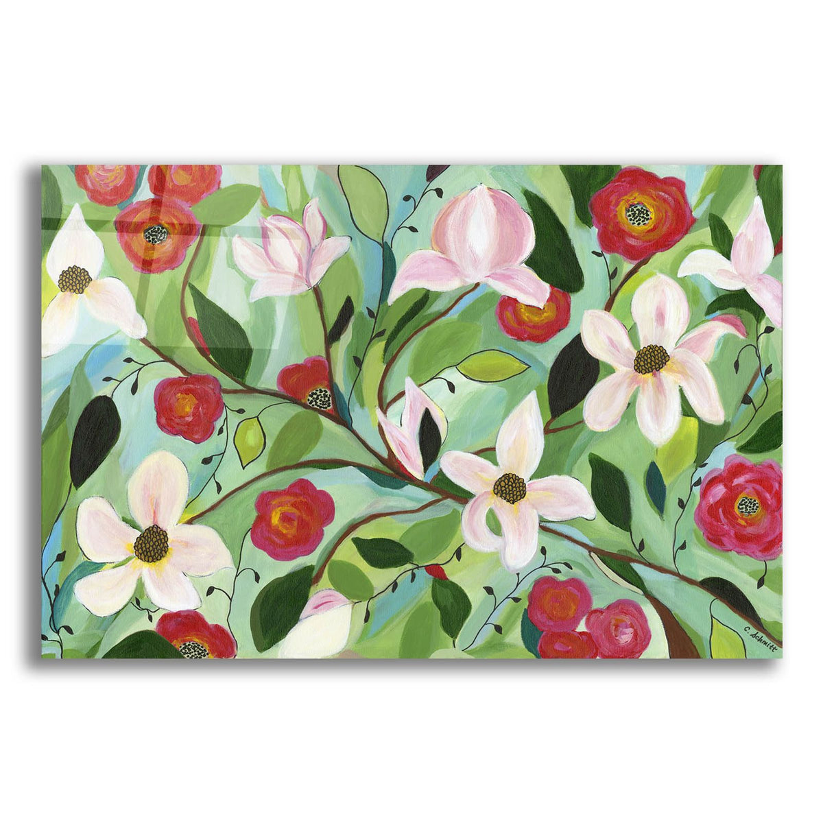 Wedding Day by Carrie Schmitt acrylic glass wall art