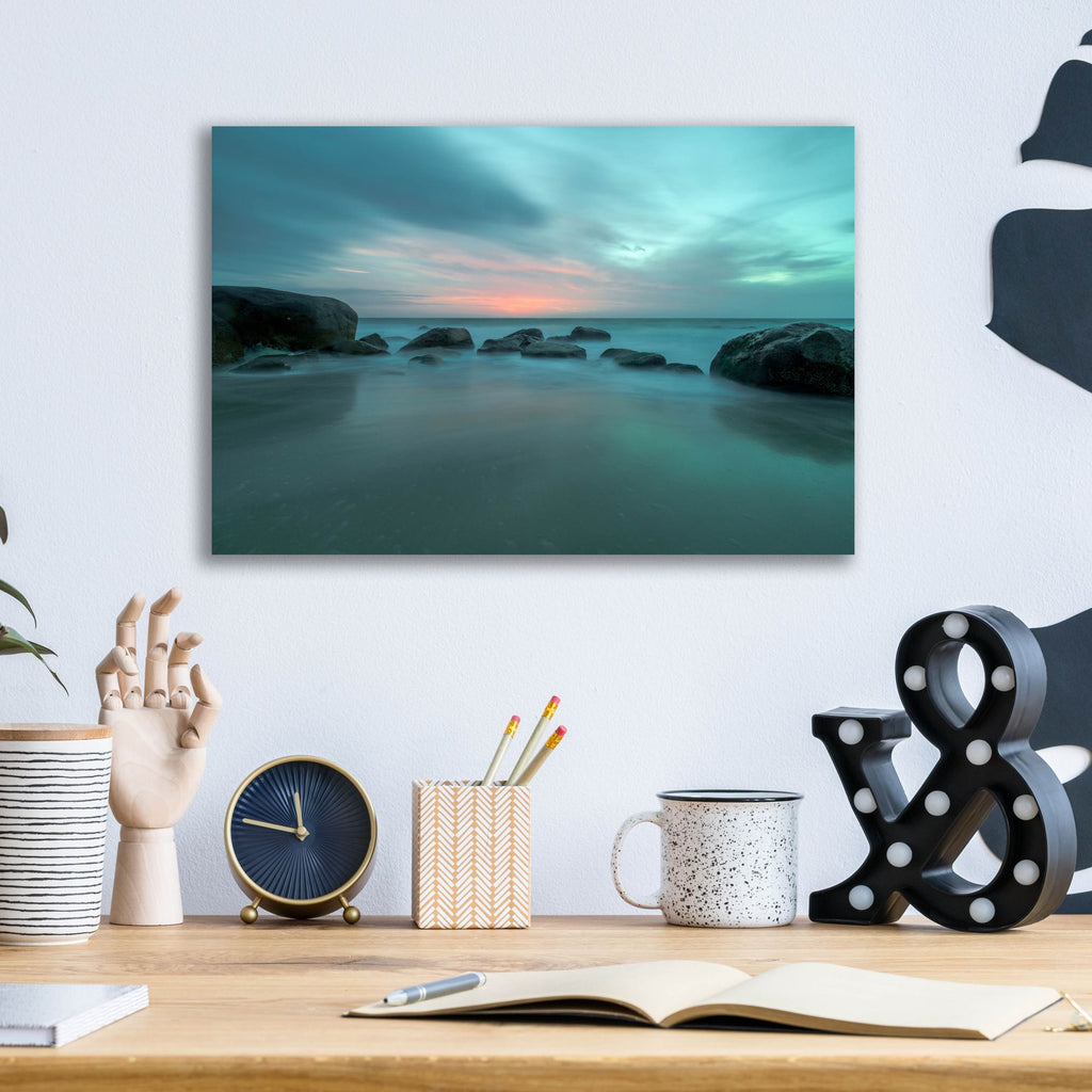 Epic Art ' Roving' by David A. Sieczkiewicz, Acrylic Glass Wall Art,16x12