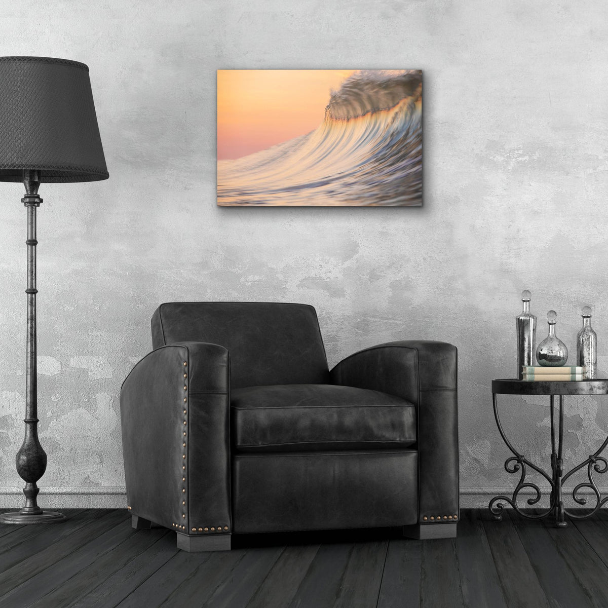Epic Art ' Sherbert' by David A. Sieczkiewicz, Acrylic Glass Wall Art,24x16
