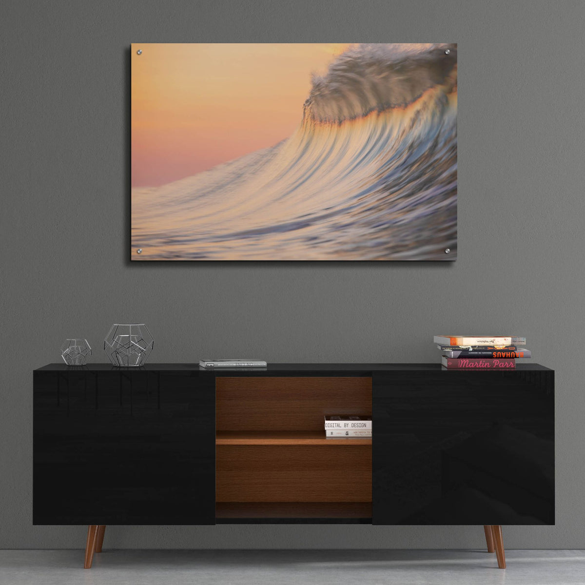 Epic Art ' Sherbert' by David A. Sieczkiewicz, Acrylic Glass Wall Art,36x24