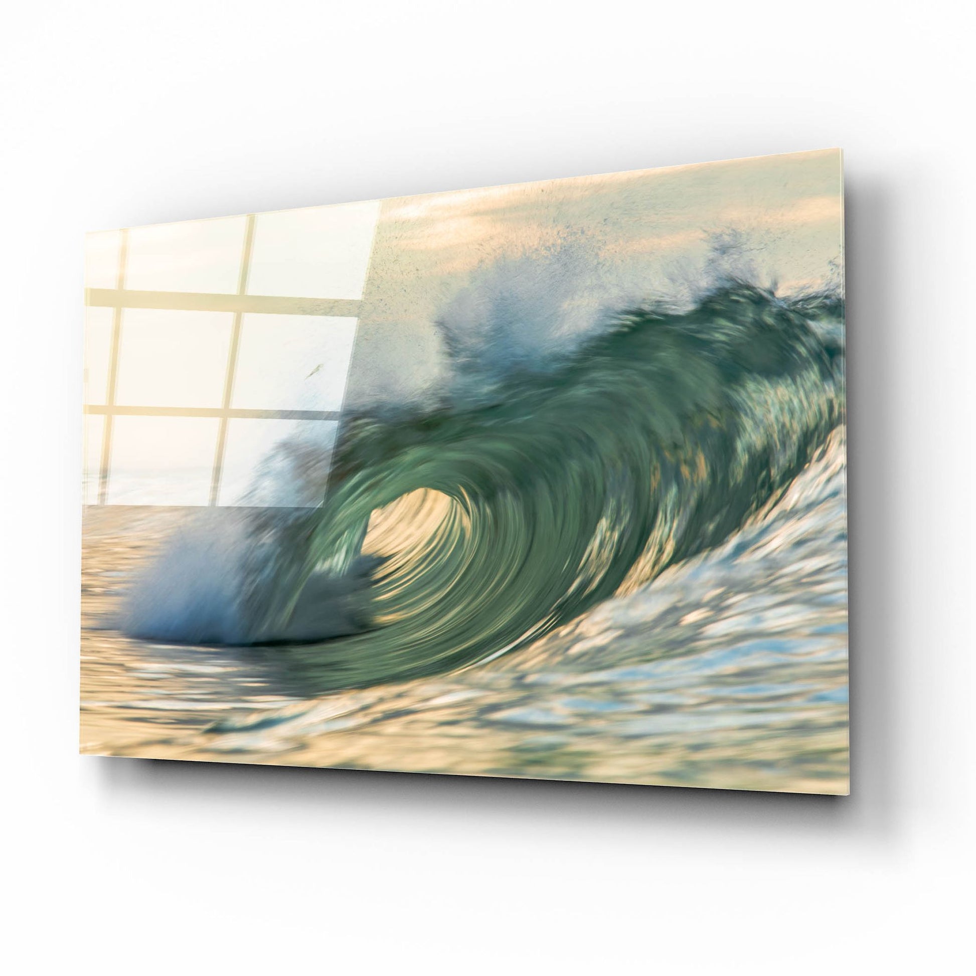 Epic Art ' Viridity' by David A. Sieczkiewicz, Acrylic Glass Wall Art,16x12
