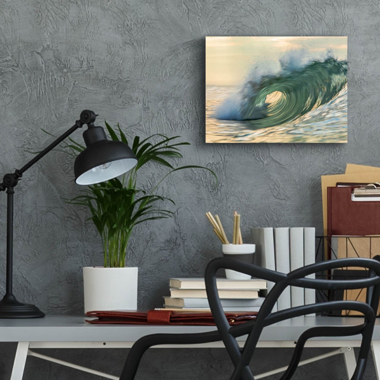 Epic Art ' Viridity' by David A. Sieczkiewicz, Acrylic Glass Wall Art,16x12