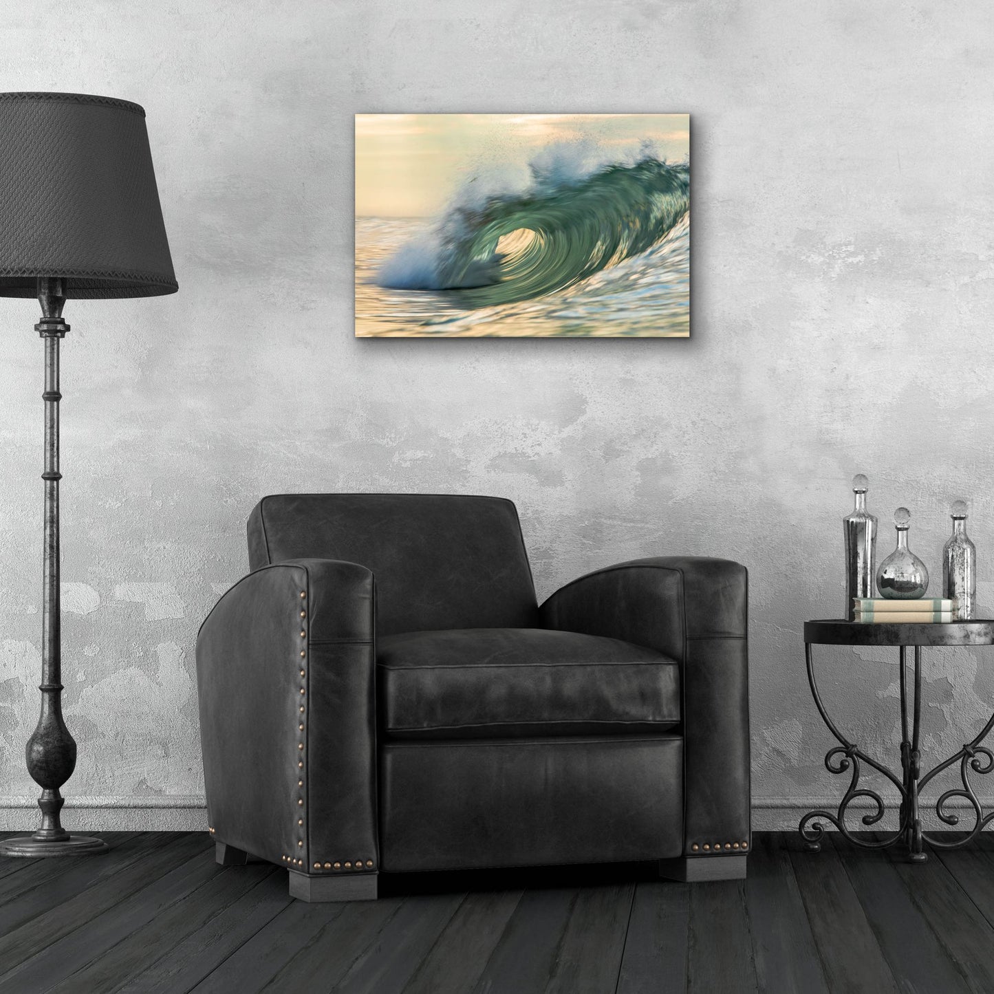 Epic Art ' Viridity' by David A. Sieczkiewicz, Acrylic Glass Wall Art,24x16