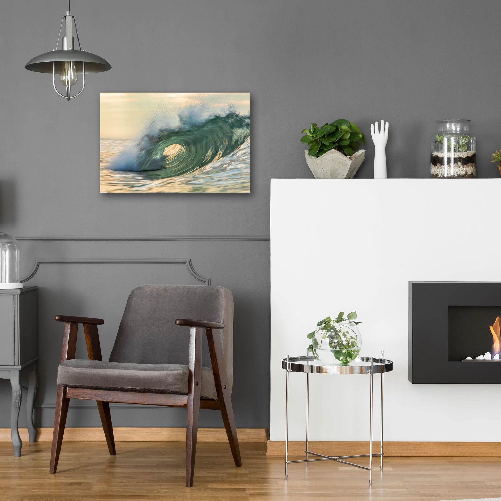 Epic Art ' Viridity' by David A. Sieczkiewicz, Acrylic Glass Wall Art,24x16