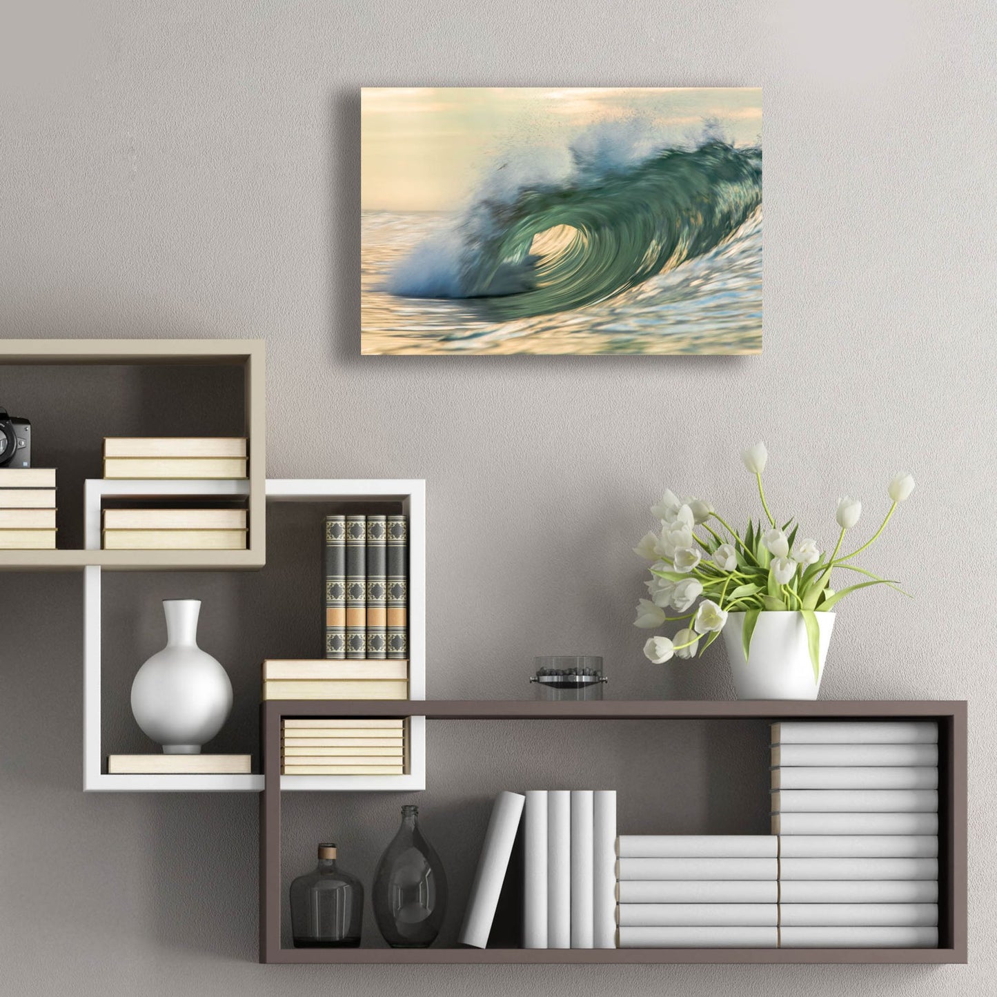 Epic Art ' Viridity' by David A. Sieczkiewicz, Acrylic Glass Wall Art,24x16