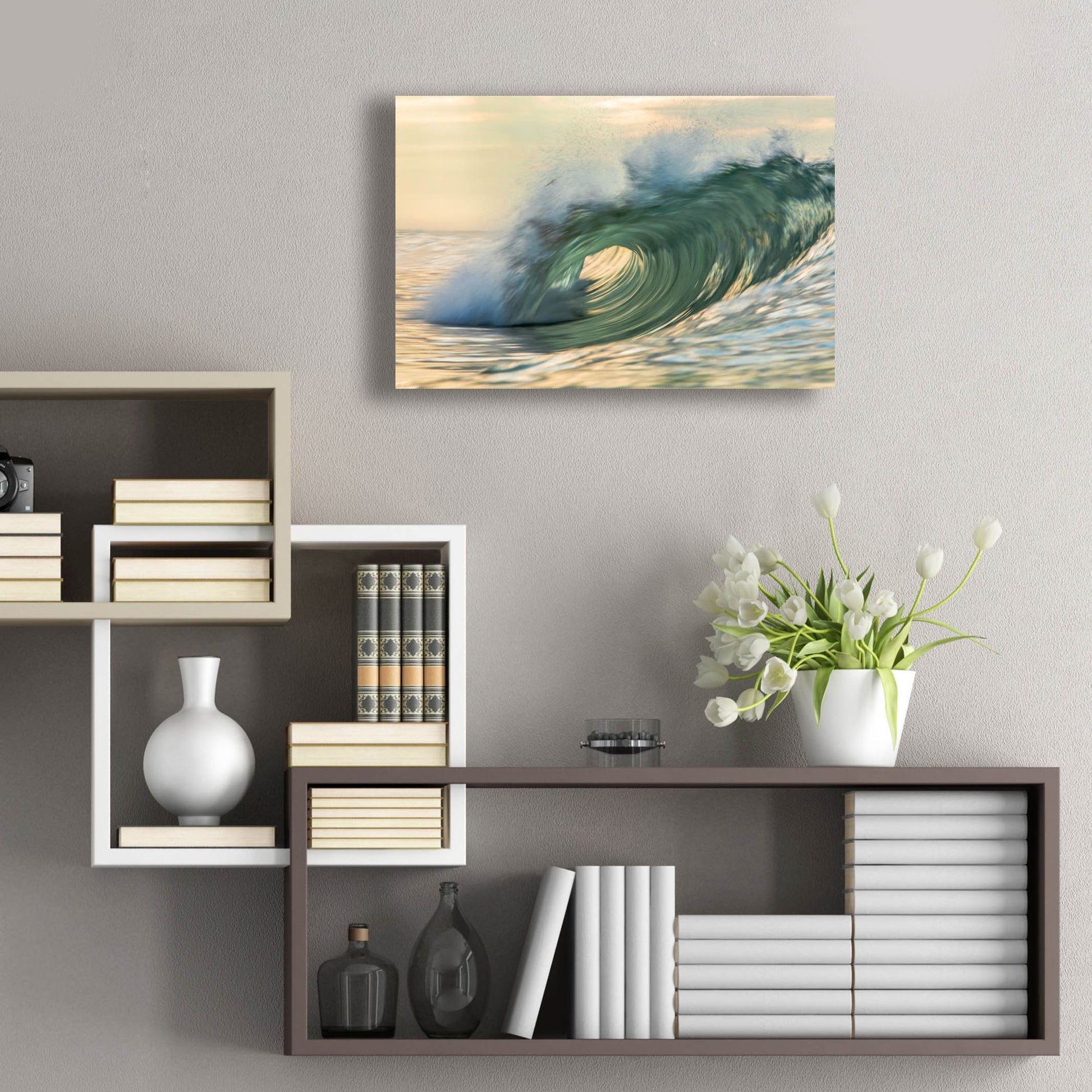 Epic Art ' Viridity' by David A. Sieczkiewicz, Acrylic Glass Wall Art,24x16