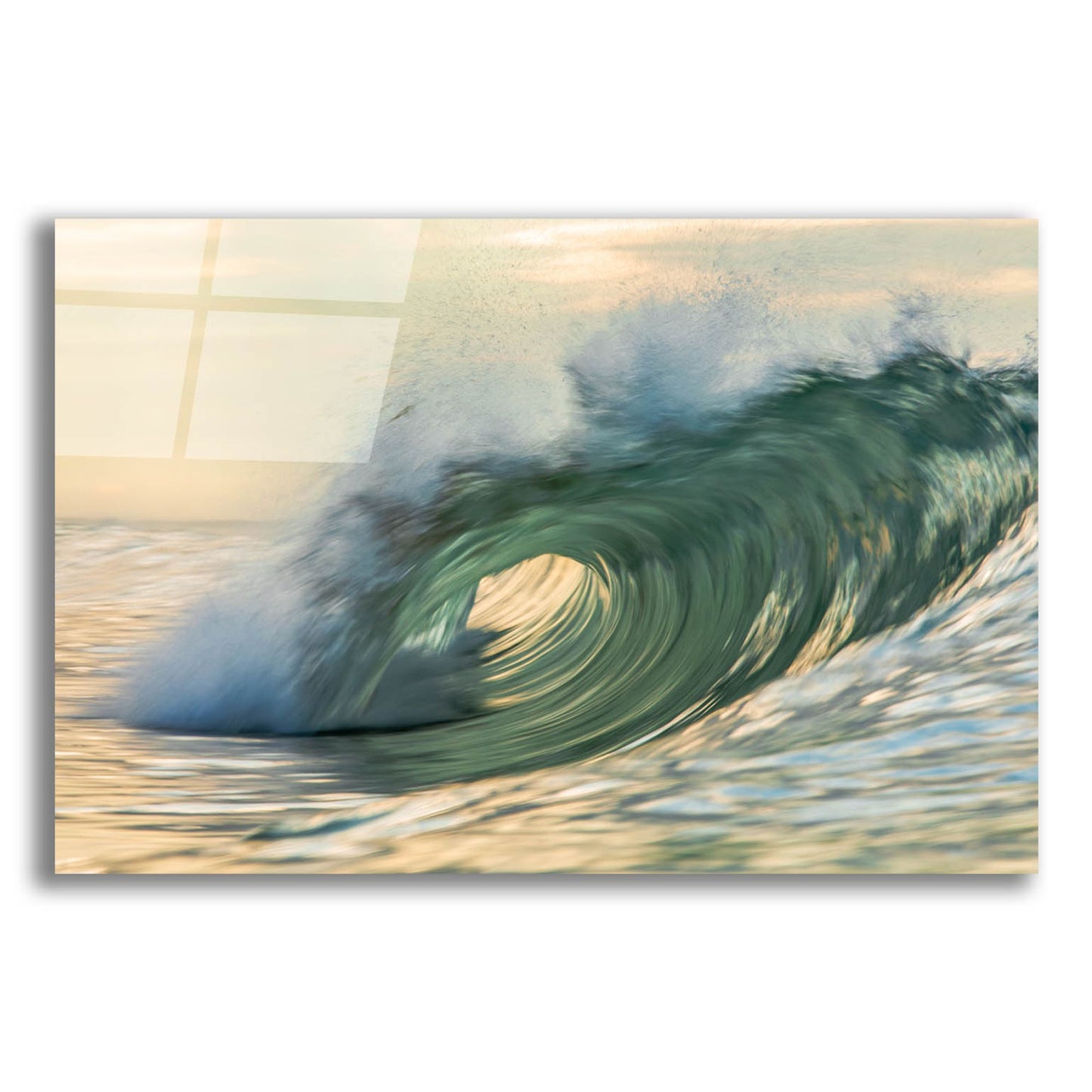 Epic Art ' Viridity' by David A. Sieczkiewicz, Acrylic Glass Wall Art,24x16