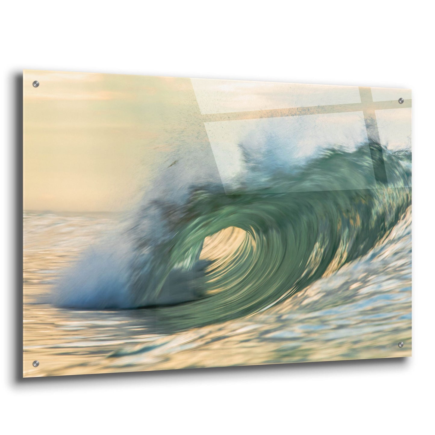 Epic Art ' Viridity' by David A. Sieczkiewicz, Acrylic Glass Wall Art,36x24