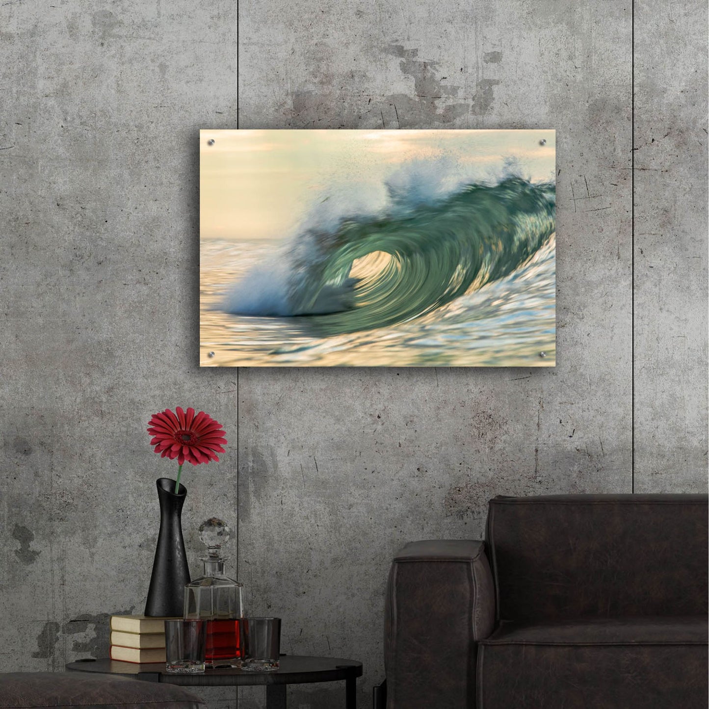 Epic Art ' Viridity' by David A. Sieczkiewicz, Acrylic Glass Wall Art,36x24