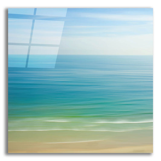 Epic Art ' Seacoast 121' by David E Rowell, Acrylic Glass Wall Art