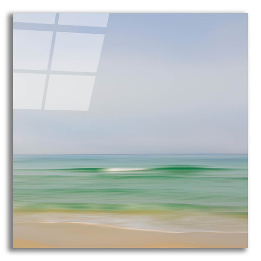 Epic Art ' Seacoast 165' by David E Rowell, Acrylic Glass Wall Art