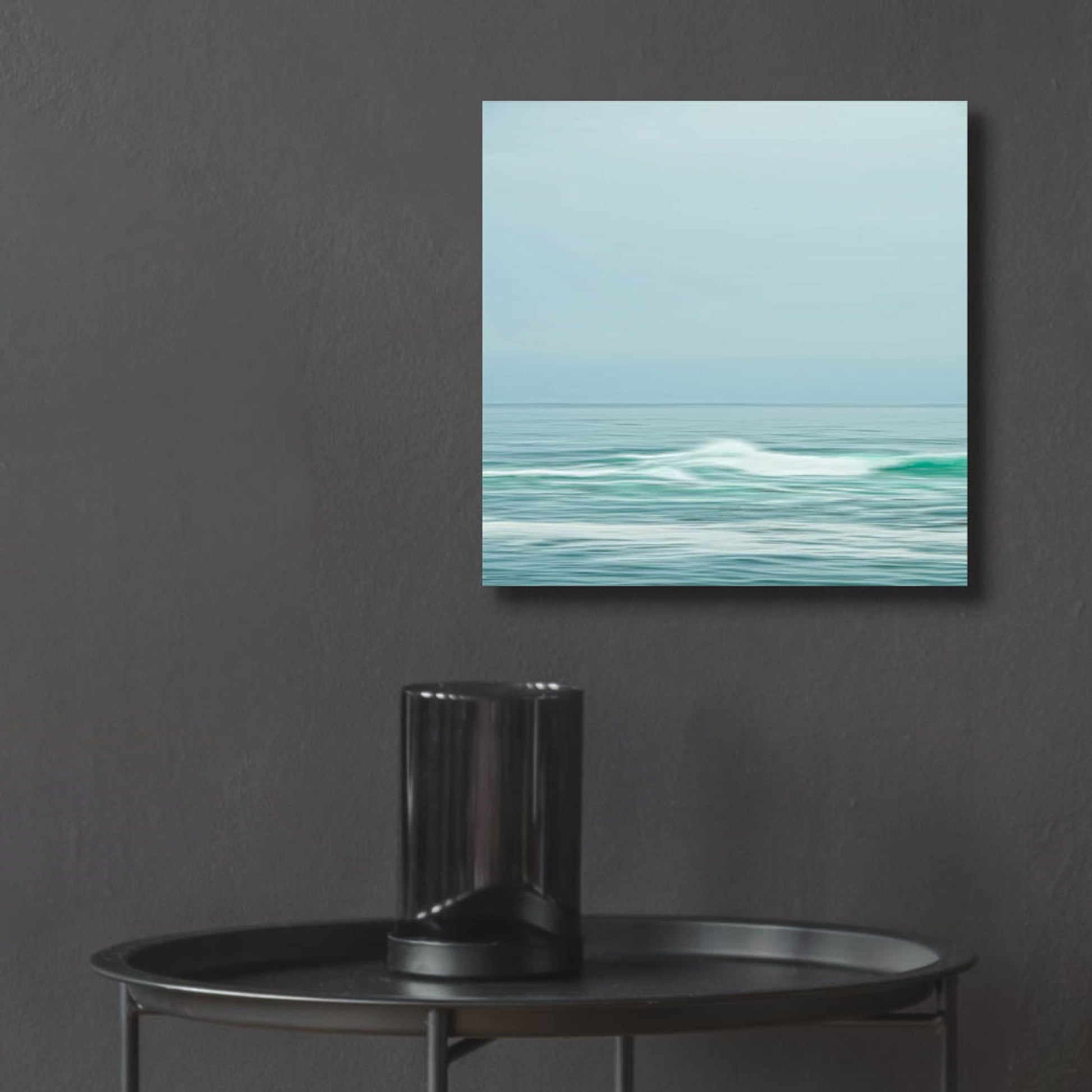 Epic Art ' Seacoast 601' by David E Rowell, Acrylic Glass Wall Art,12x12