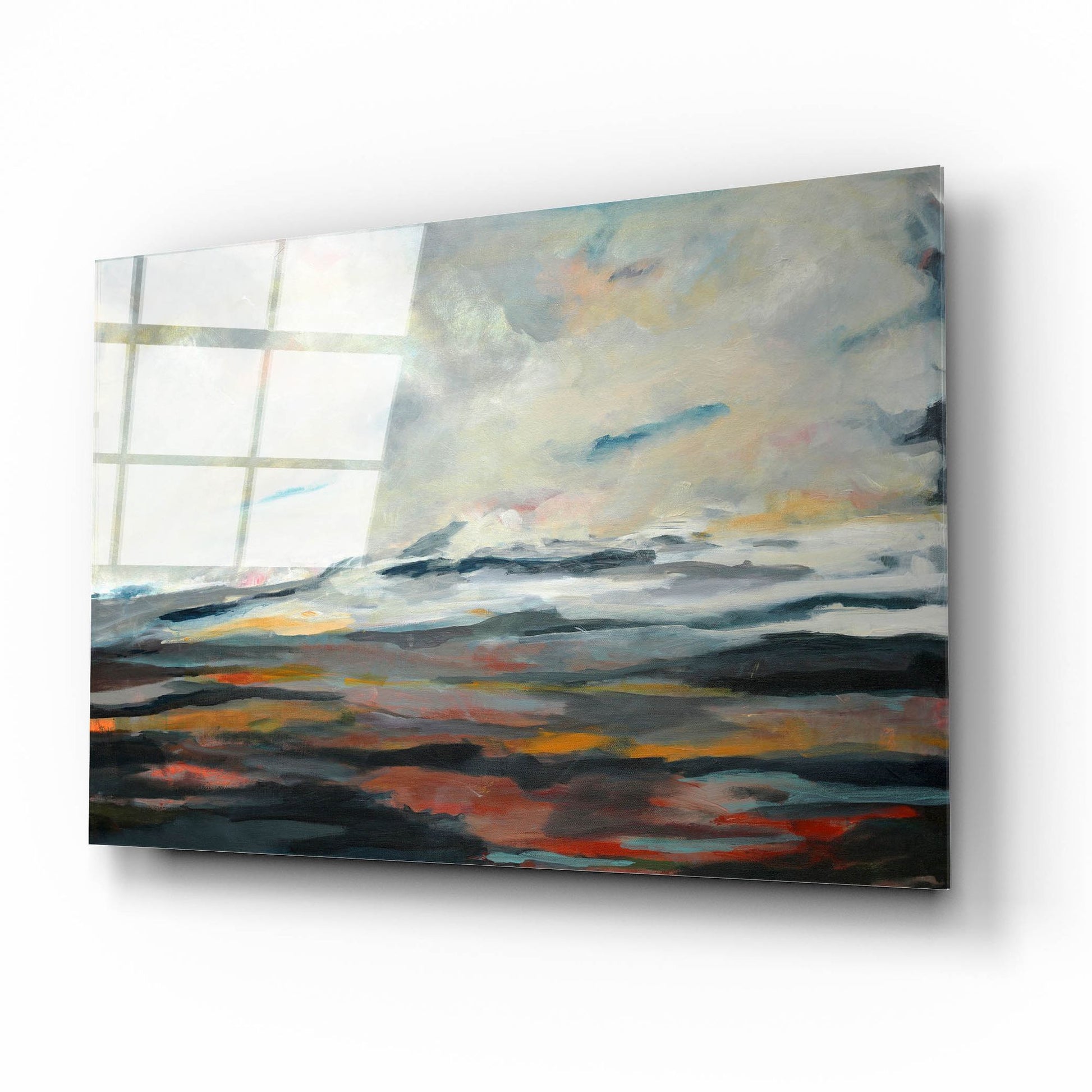 Epic Art ' Looking West' by Deanna Schuerbeke, Acrylic Glass Wall Art,16x12