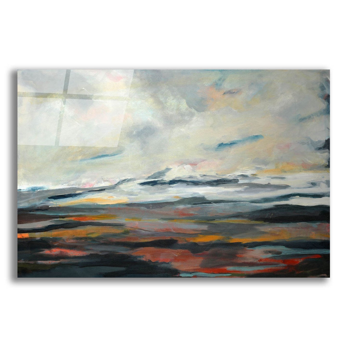 Epic Art ' Looking West' by Deanna Schuerbeke, Acrylic Glass Wall Art,16x12