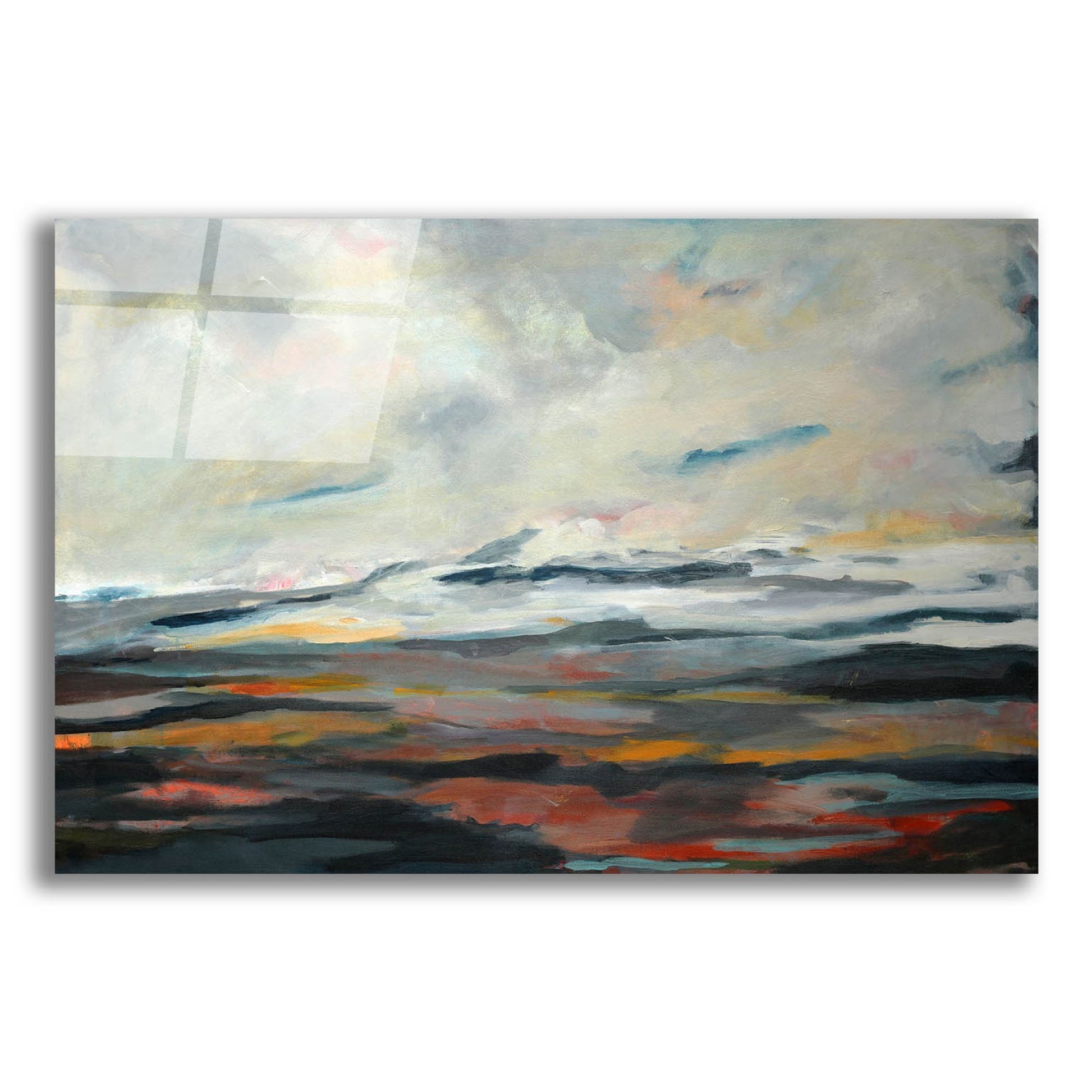 Epic Art ' Looking West' by Deanna Schuerbeke, Acrylic Glass Wall Art,16x12