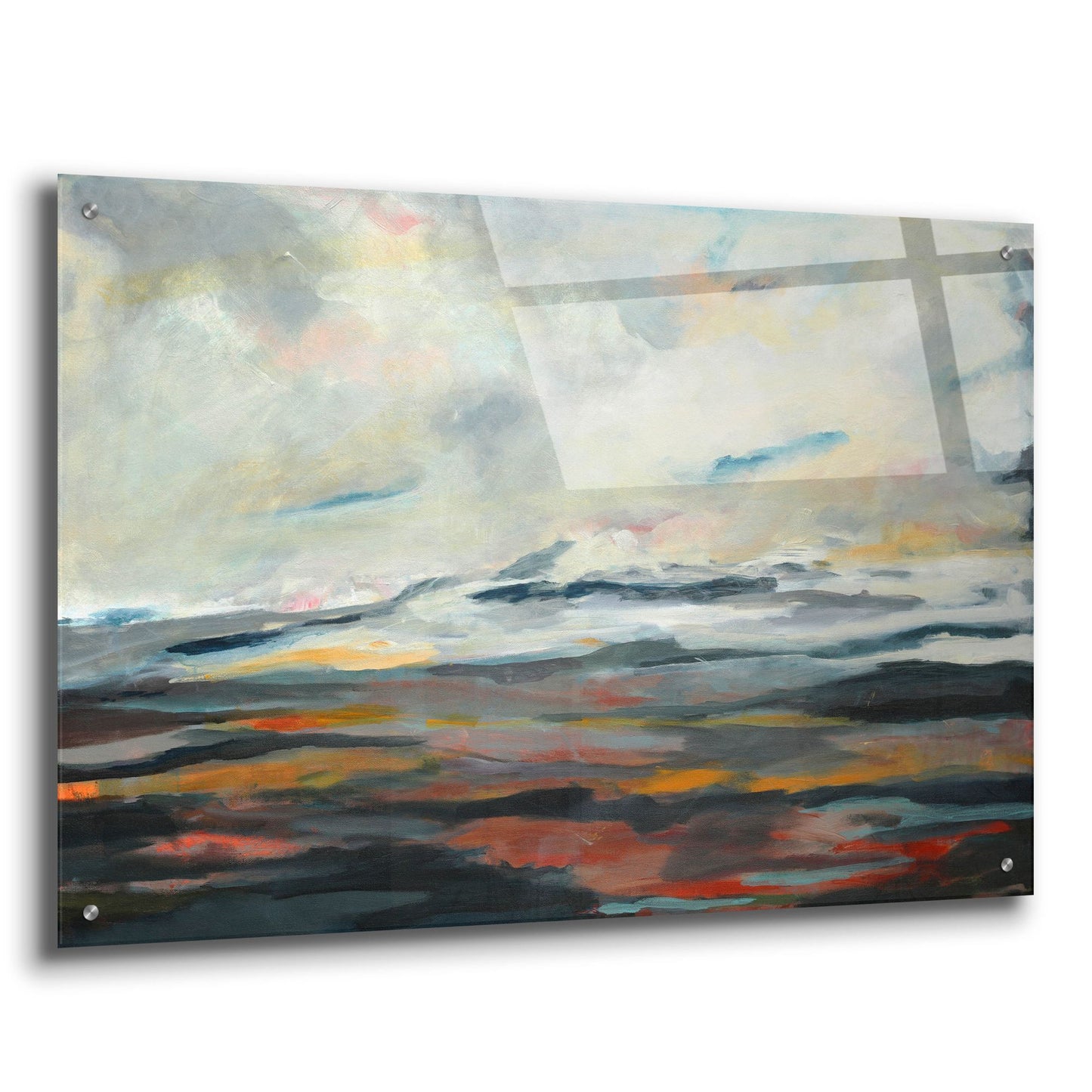 Epic Art ' Looking West' by Deanna Schuerbeke, Acrylic Glass Wall Art,36x24