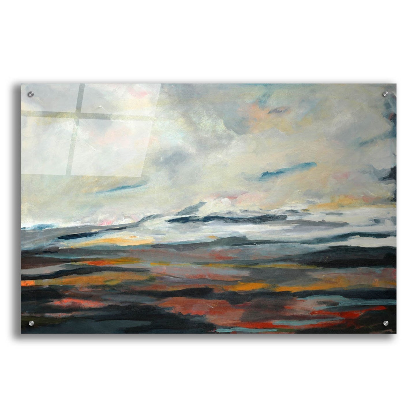 Epic Art ' Looking West' by Deanna Schuerbeke, Acrylic Glass Wall Art,36x24