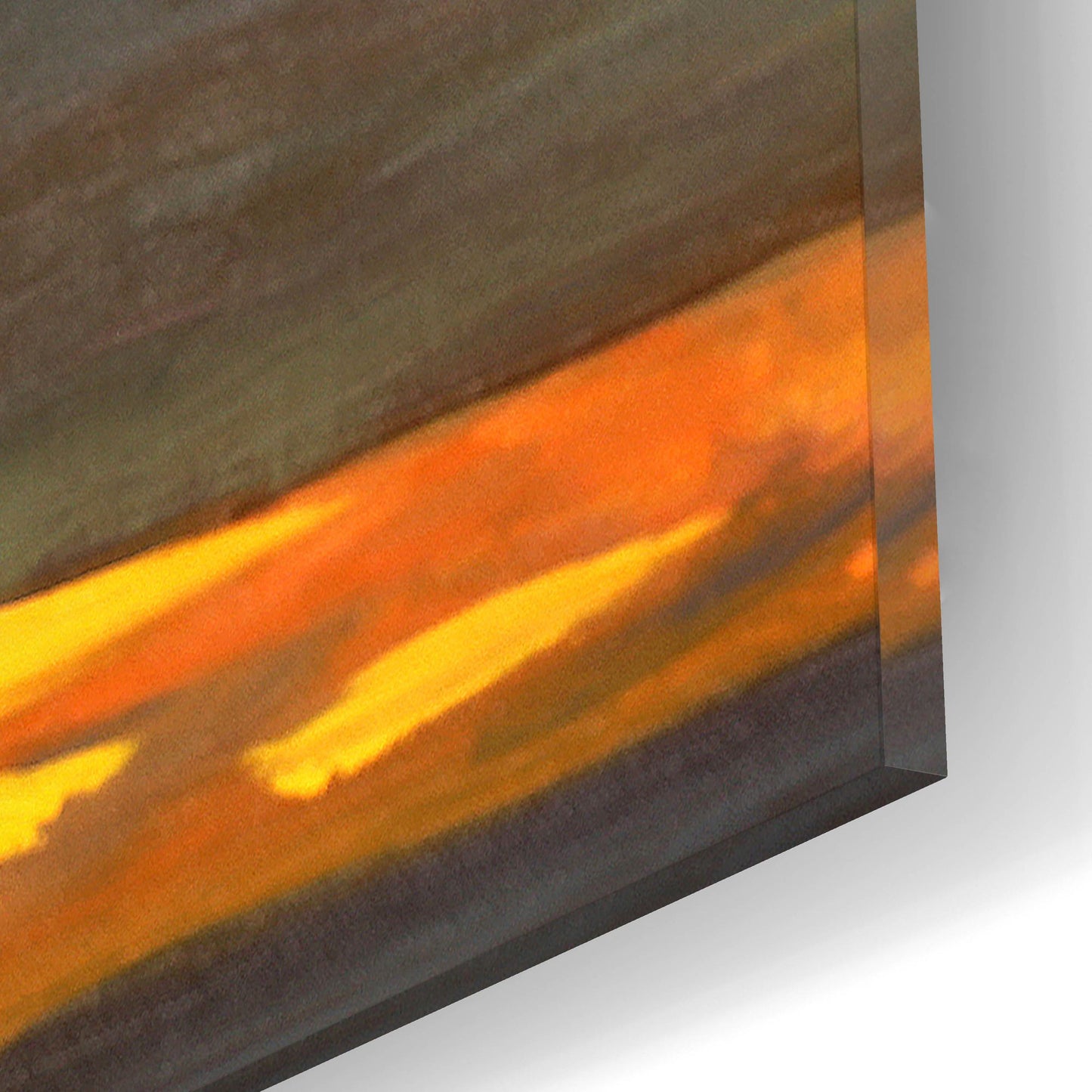 Epic Art ' Oregon Grey 1' by Deanna Schuerbeke, Acrylic Glass Wall Art,12x12