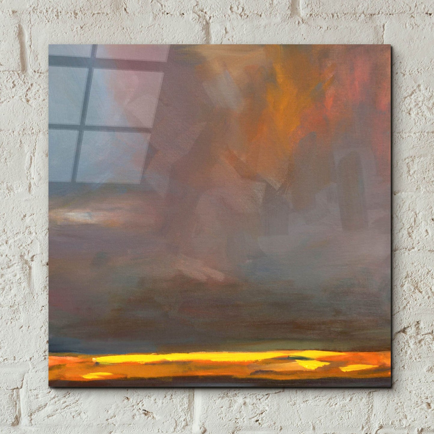 Epic Art ' Oregon Grey 1' by Deanna Schuerbeke, Acrylic Glass Wall Art,12x12