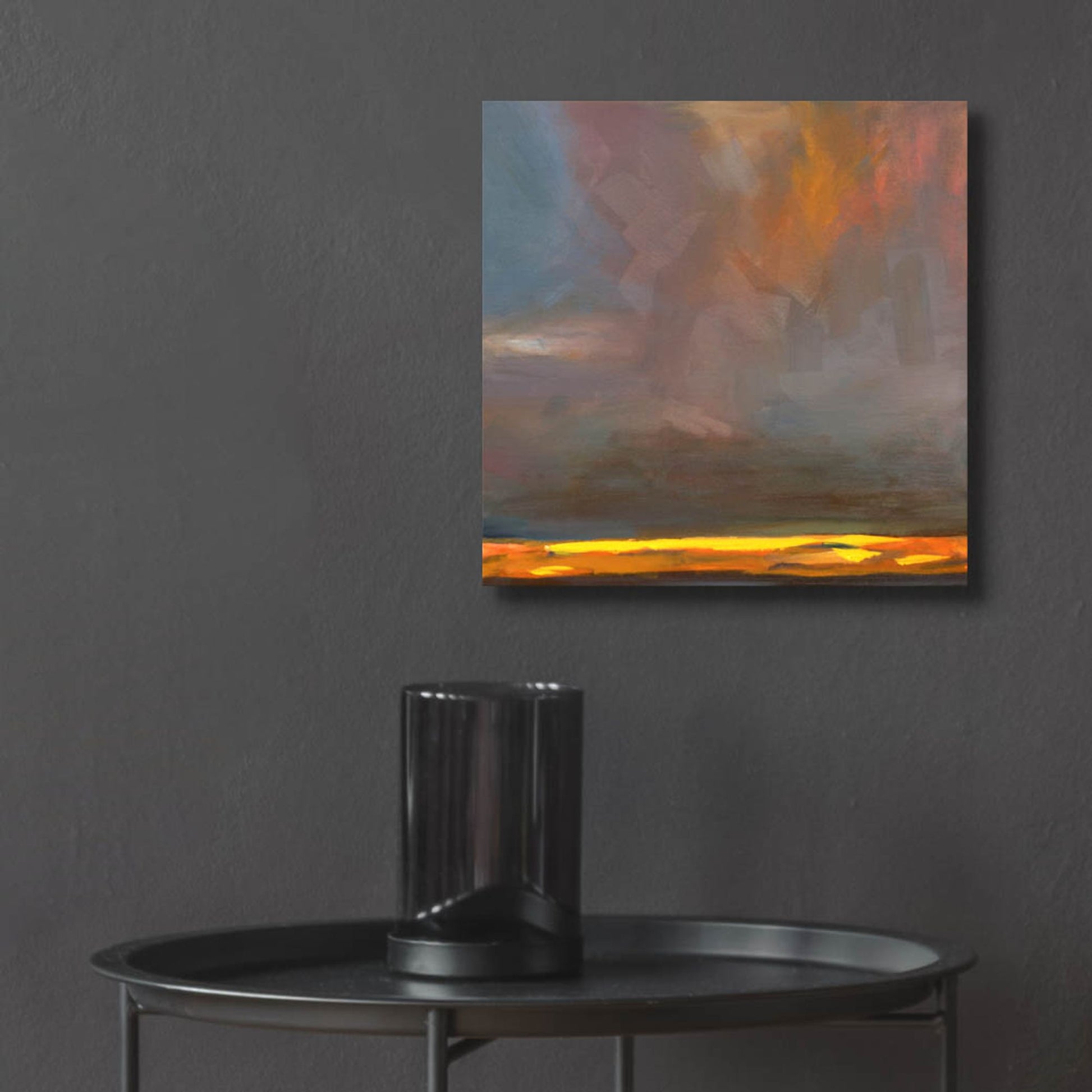 Epic Art ' Oregon Grey 1' by Deanna Schuerbeke, Acrylic Glass Wall Art,12x12