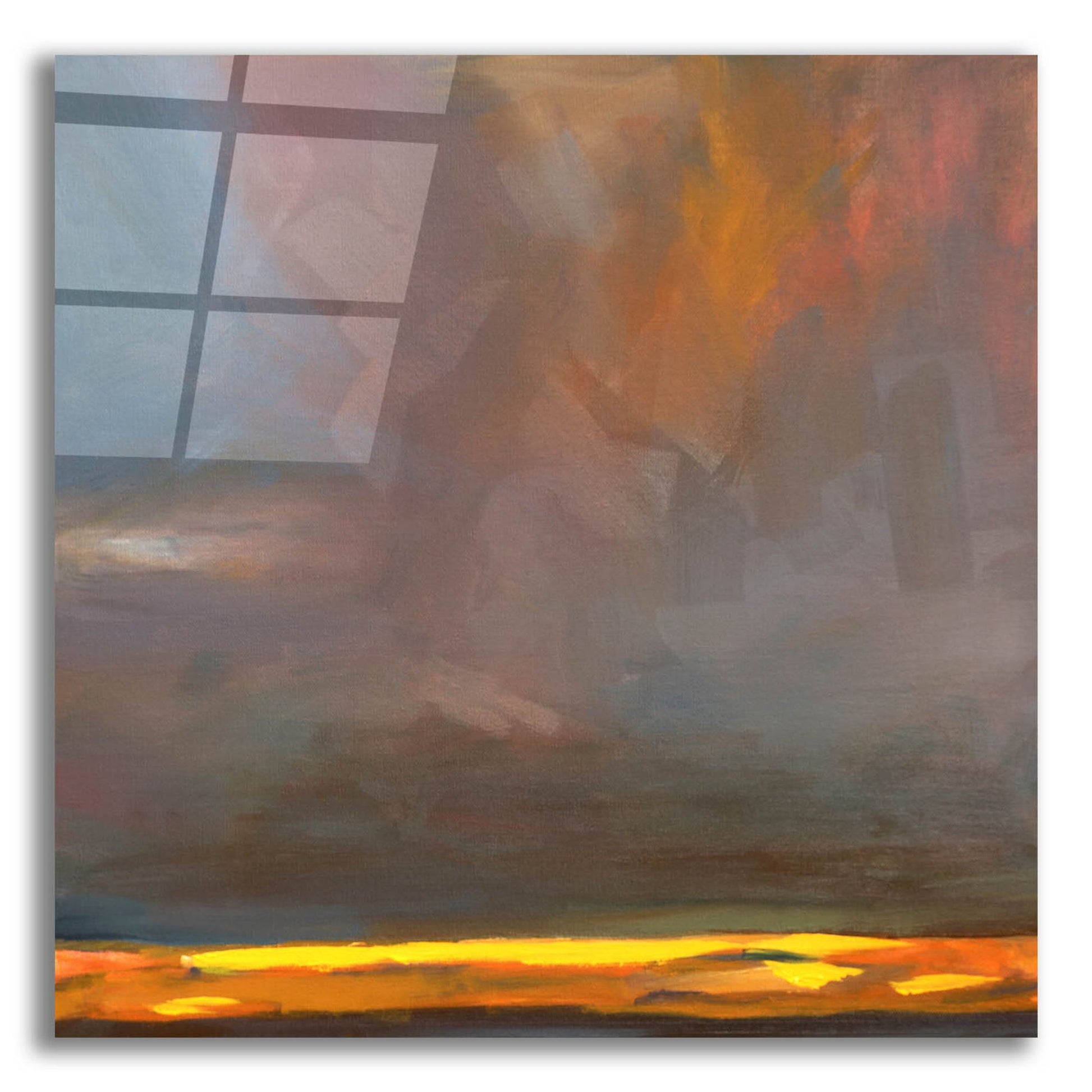 Epic Art ' Oregon Grey 1' by Deanna Schuerbeke, Acrylic Glass Wall Art
