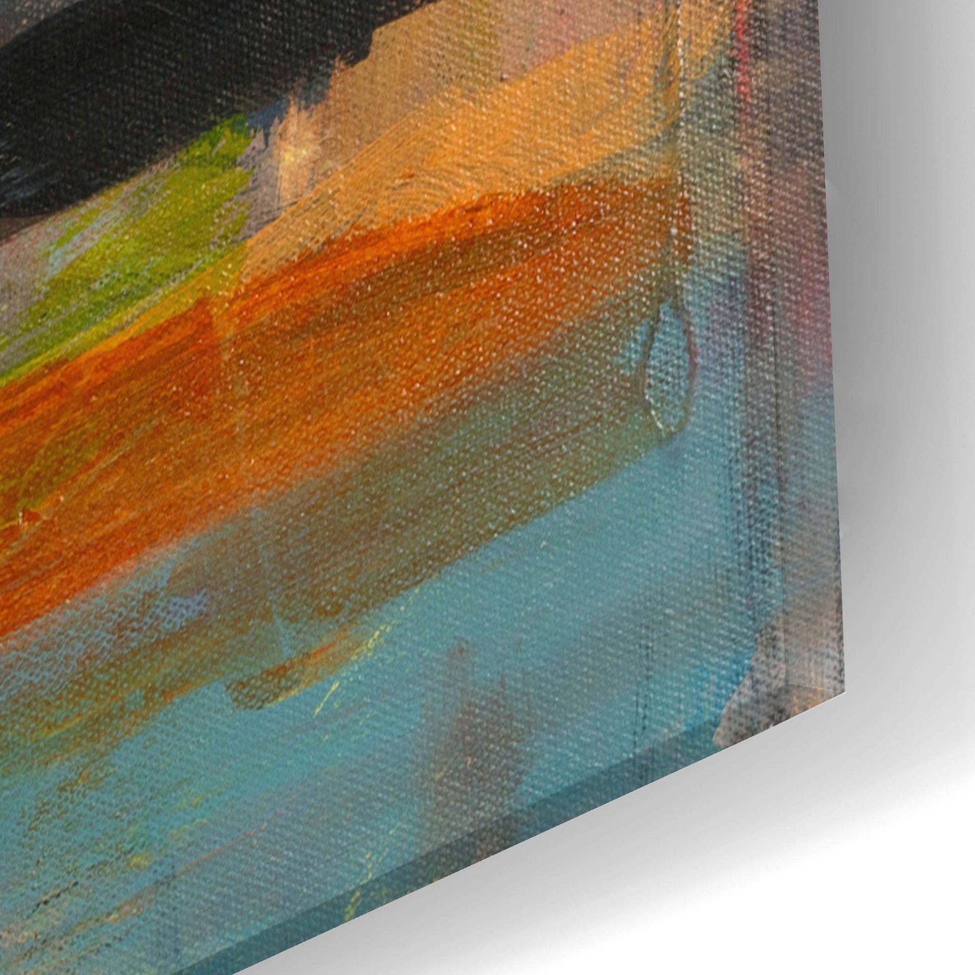 Epic Art ' Grass' by Deanna Schuerbeke, Acrylic Glass Wall Art,16x24