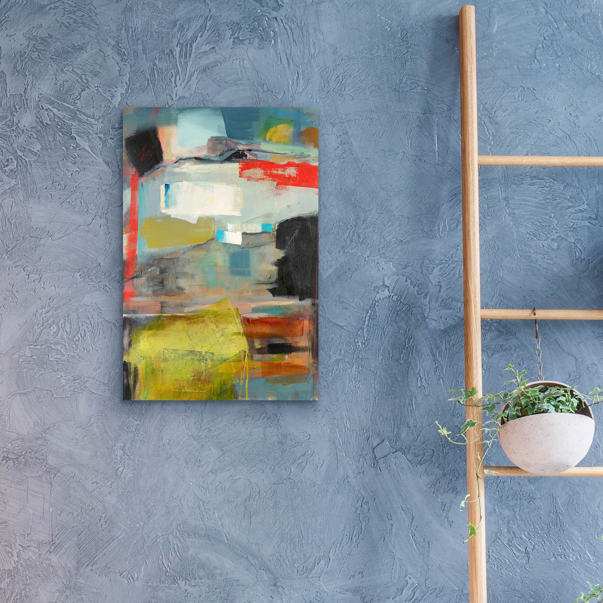 Epic Art ' Grass' by Deanna Schuerbeke, Acrylic Glass Wall Art,16x24