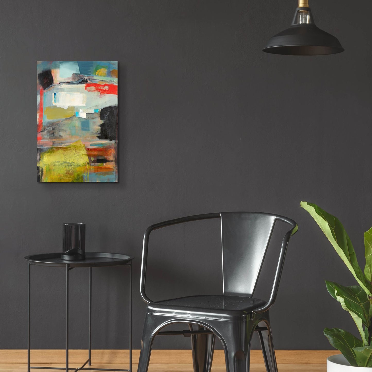 Epic Art ' Grass' by Deanna Schuerbeke, Acrylic Glass Wall Art,16x24
