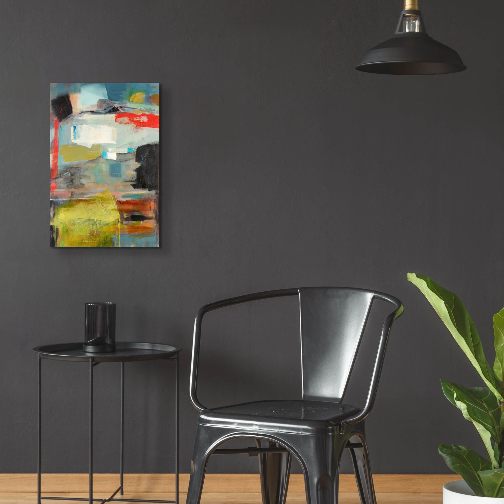 Epic Art ' Grass' by Deanna Schuerbeke, Acrylic Glass Wall Art,16x24