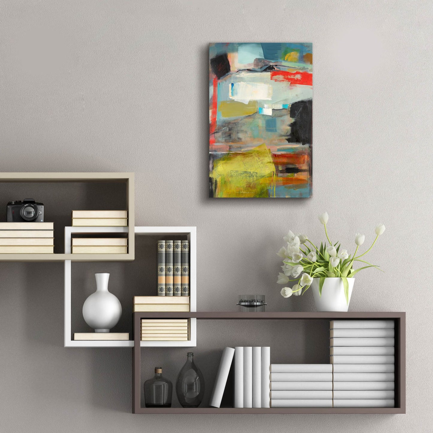 Epic Art ' Grass' by Deanna Schuerbeke, Acrylic Glass Wall Art,16x24