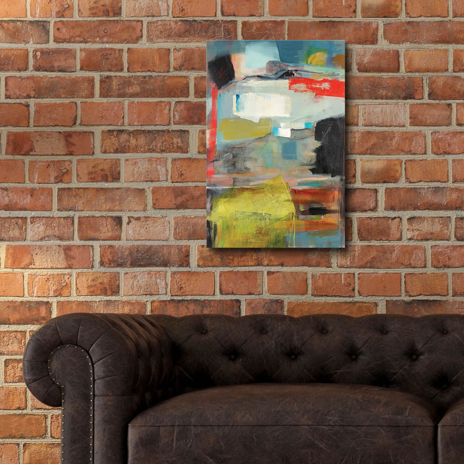 Epic Art ' Grass' by Deanna Schuerbeke, Acrylic Glass Wall Art,16x24