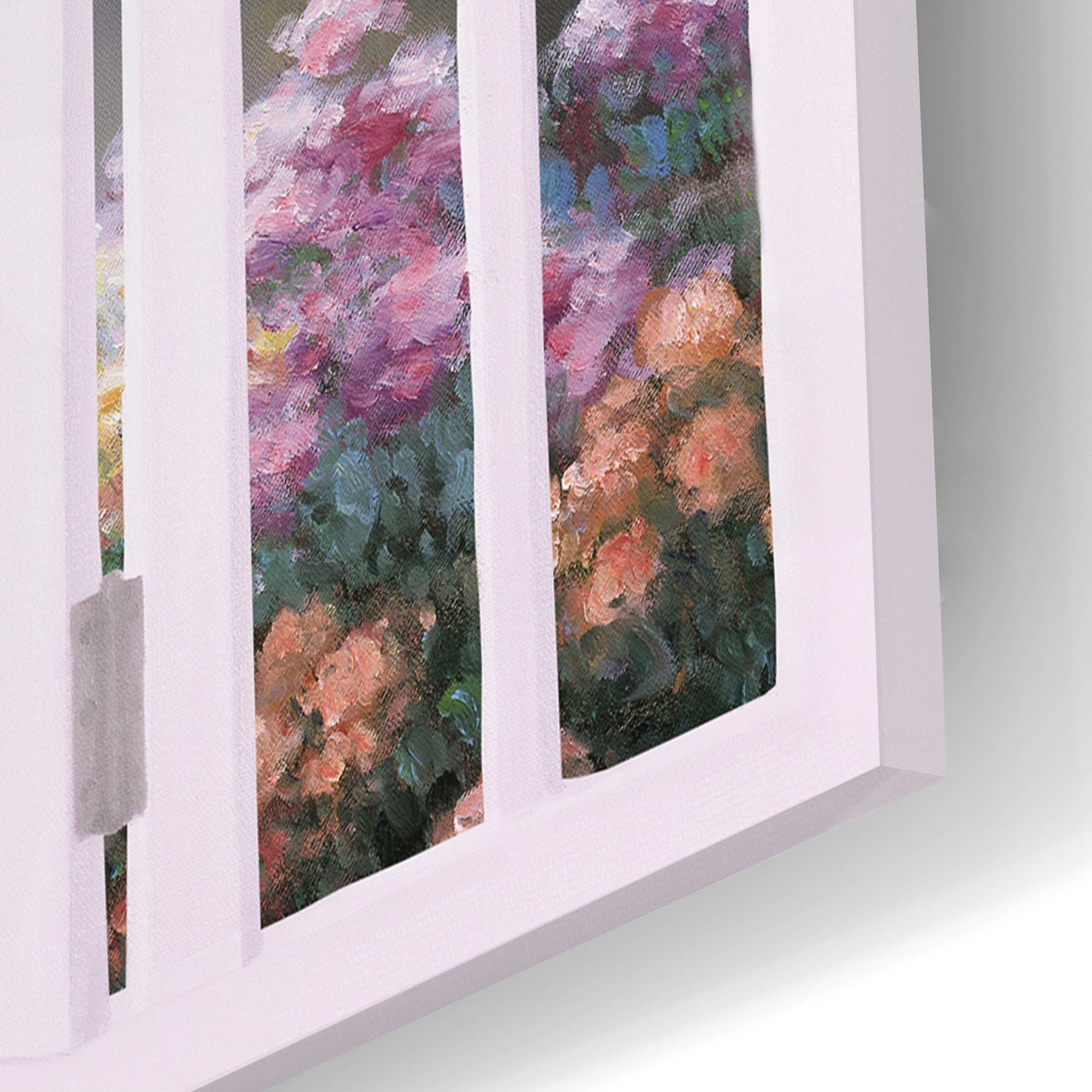 Epic Art ' Springtime Symphony Door' by Diane Romanello, Acrylic Glass Wall Art,16x12