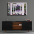 Epic Art ' Springtime Symphony Door' by Diane Romanello, Acrylic Glass Wall Art,36x24