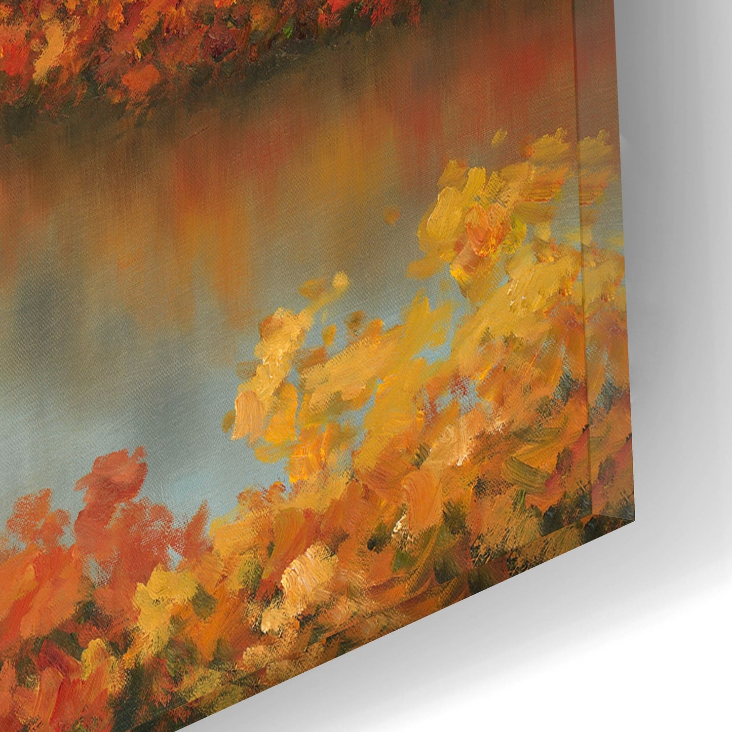 Epic Art ' Beauty of Autumn' by Diane Romanello, Acrylic Glass Wall Art,16x12