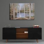 Epic Art ' Autumn Woods' by Diane Romanello, Acrylic Glass Wall Art,36x24