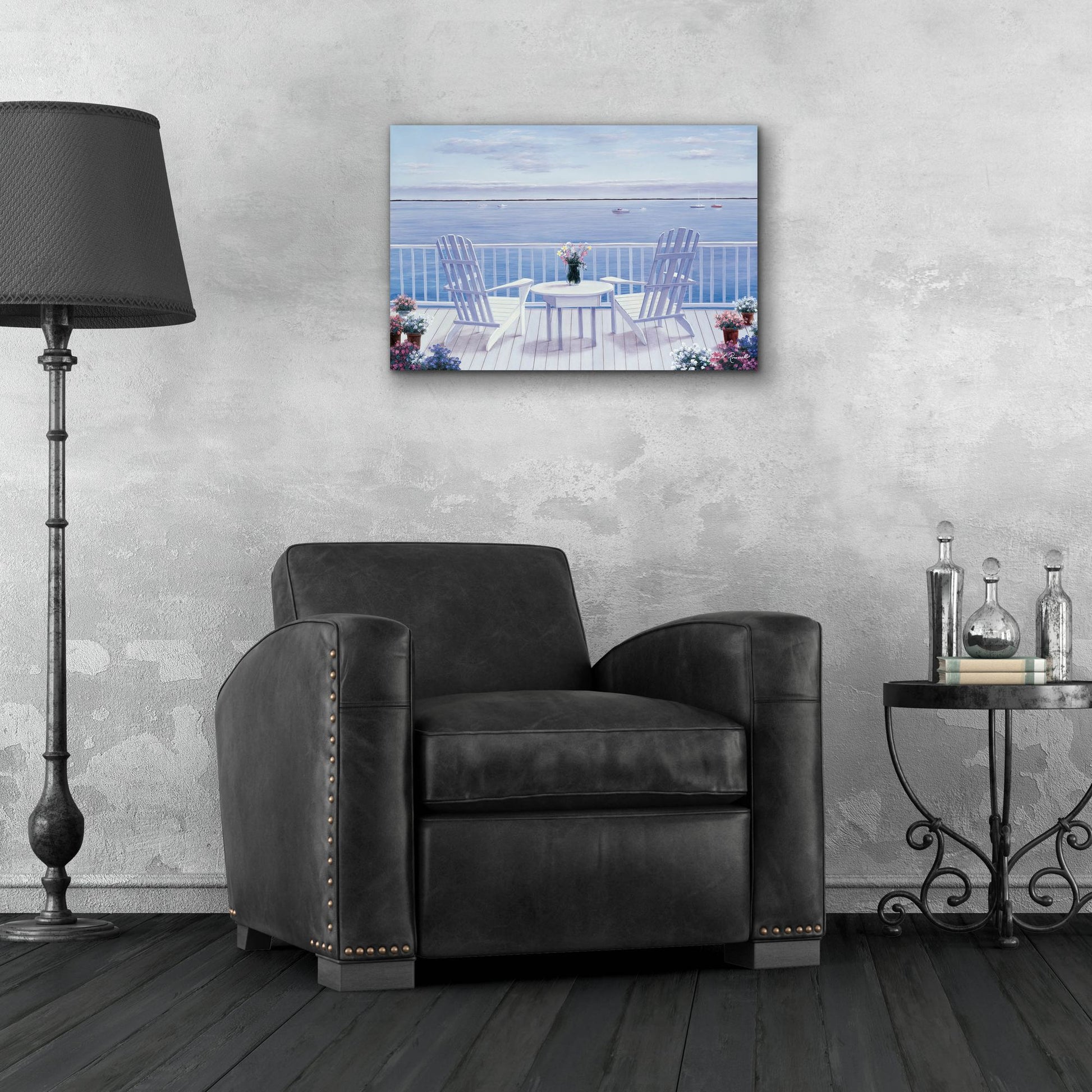 Epic Art ' Lazy Afternoon' by Diane Romanello, Acrylic Glass Wall Art,24x16