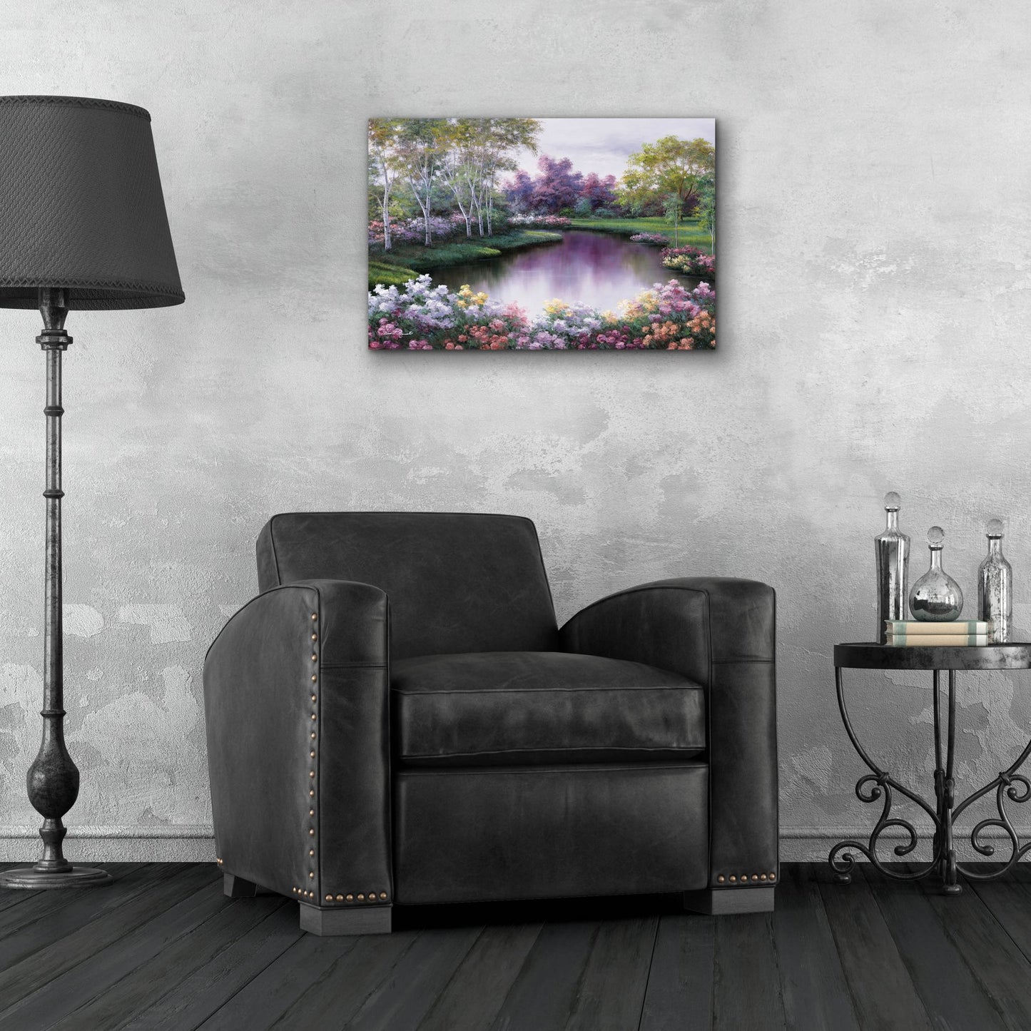 Epic Art ' Springtime Symphony' by Diane Romanello, Acrylic Glass Wall Art,24x16