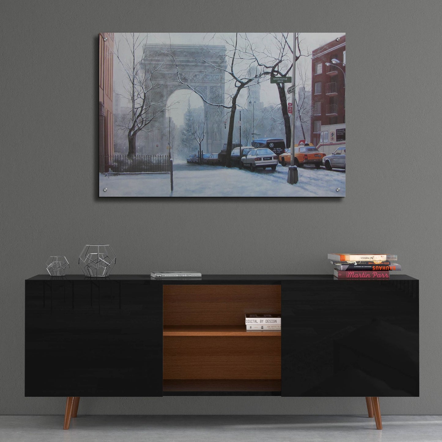 Epic Art ' Washington Square' by Diane Romanello, Acrylic Glass Wall Art,36x24