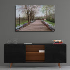 Epic Art ' Country Lane' by Diane Romanello, Acrylic Glass Wall Art,36x24
