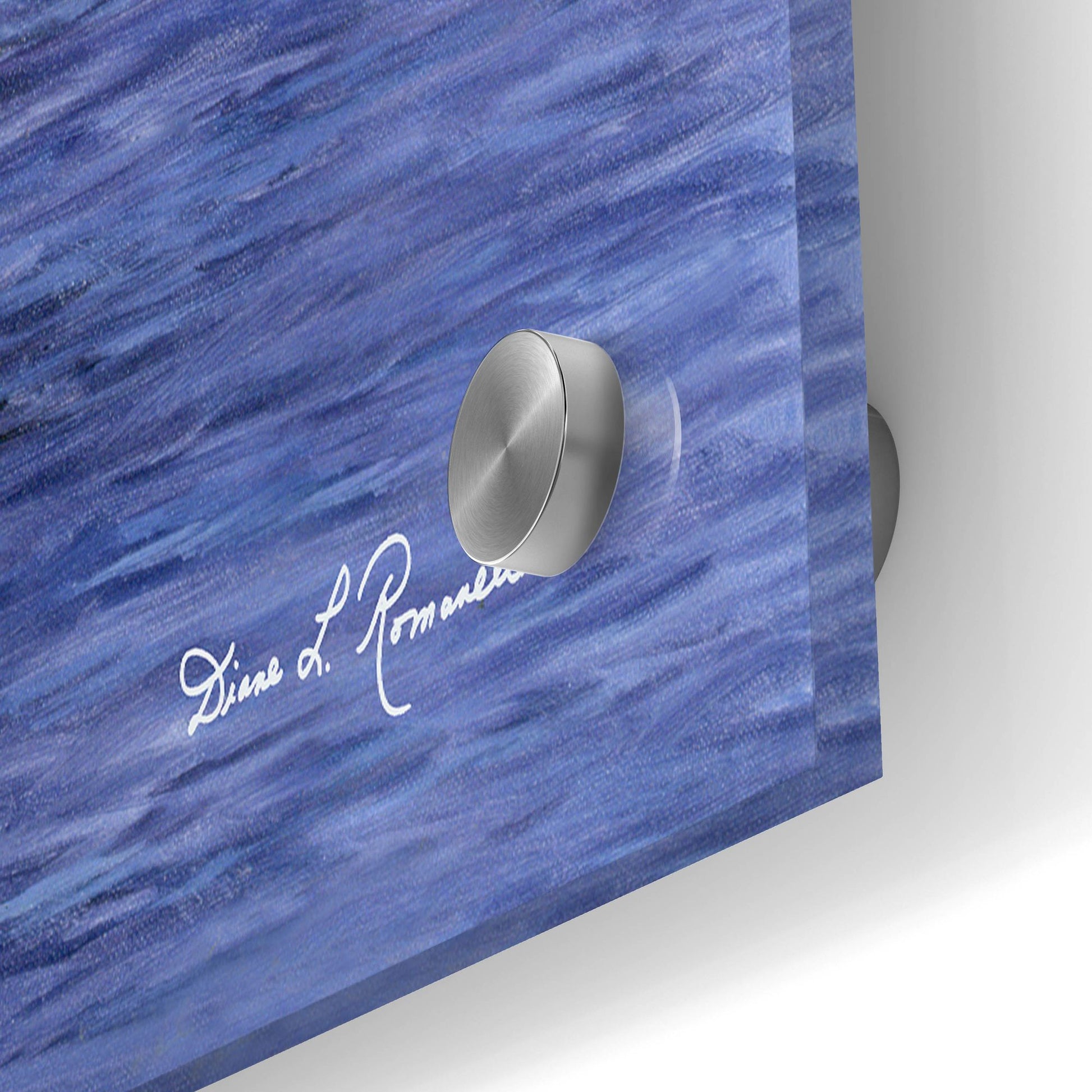 Epic Art ' Blue Sails' by Diane Romanello, Acrylic Glass Wall Art,36x24