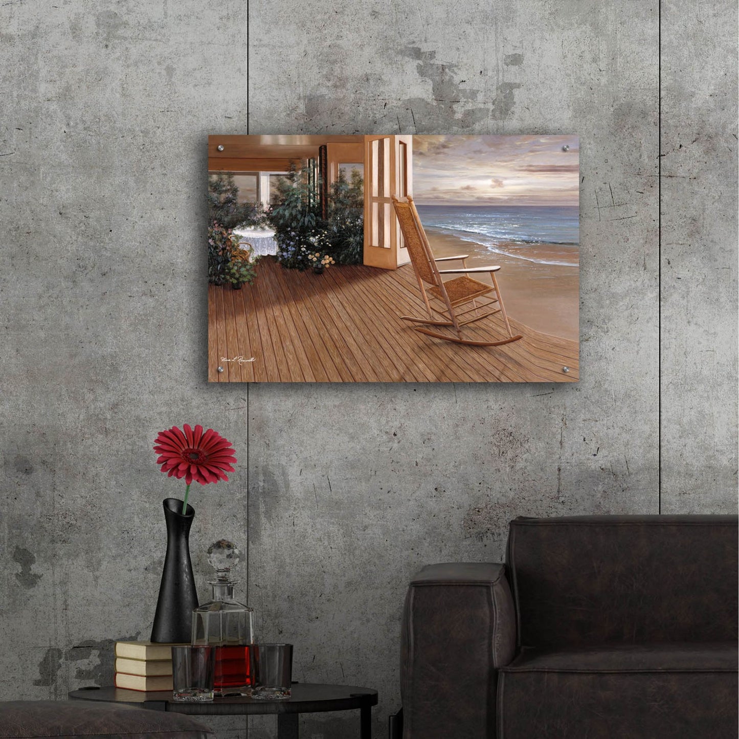 Epic Art ' Memories' by Diane Romanello, Acrylic Glass Wall Art,36x24