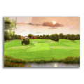 Epic Art ' Bethpage Black 18' by Diane Romanello, Acrylic Glass Wall Art