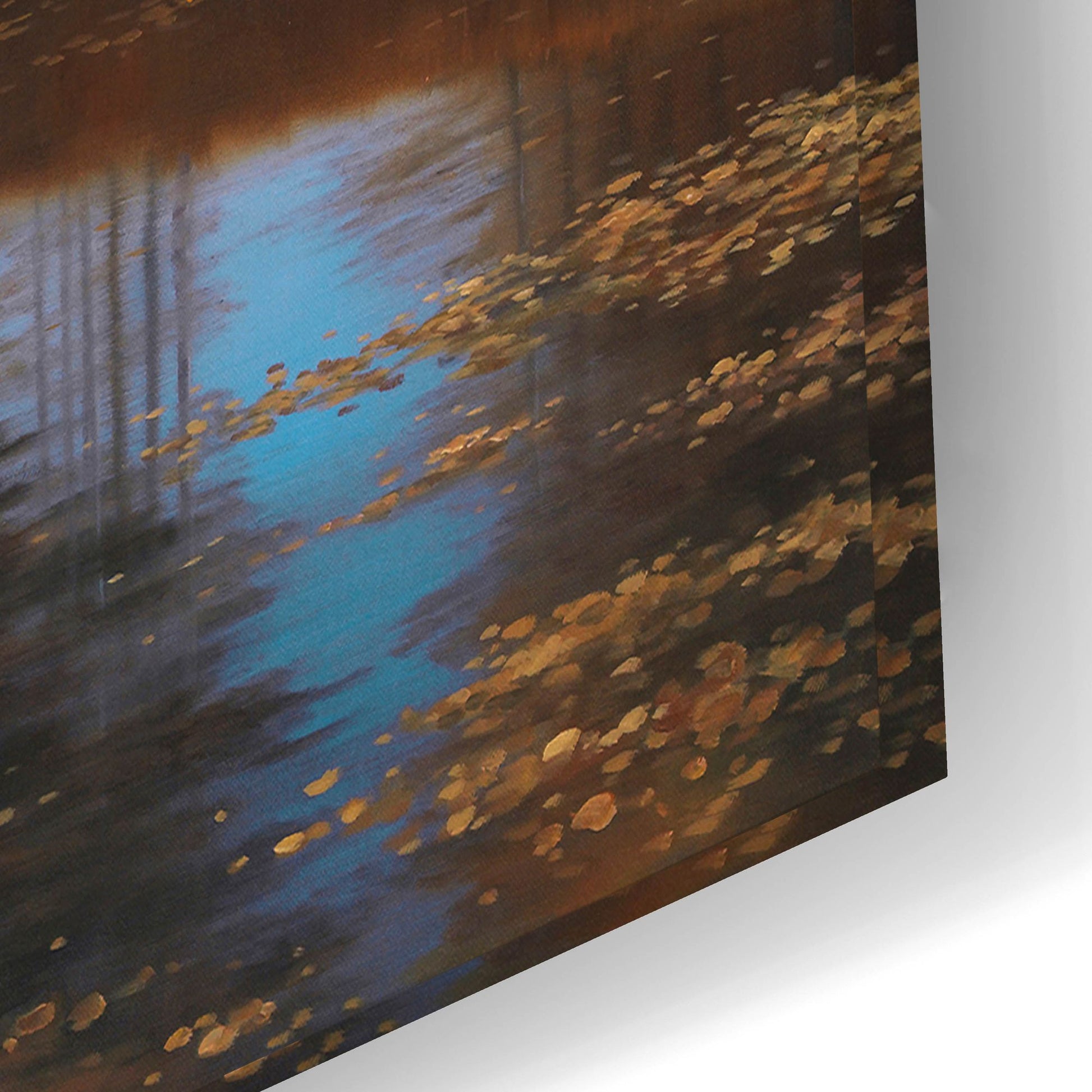 Epic Art ' Autumn Creek' by Diane Romanello, Acrylic Glass Wall Art,24x16