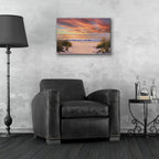 Epic Art ' Beach Solitude' by Diane Romanello, Acrylic Glass Wall Art,24x16