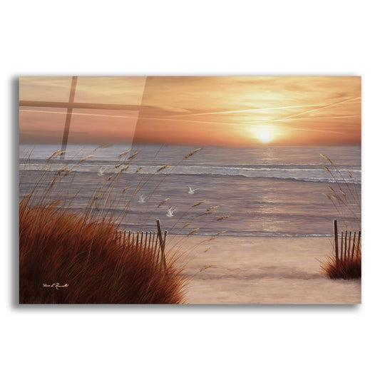 Epic Art ' Beach Glory' by Diane Romanello, Acrylic Glass Wall Art