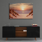 Epic Art ' Dunes' by Diane Romanello, Acrylic Glass Wall Art,36x24