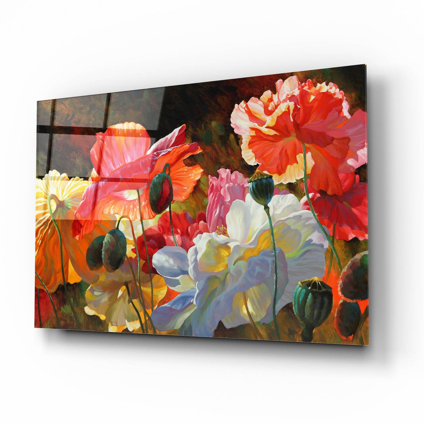 Epic Art ' Summer Radiance' by Emma Styles, Acrylic Glass Wall Art,16x12