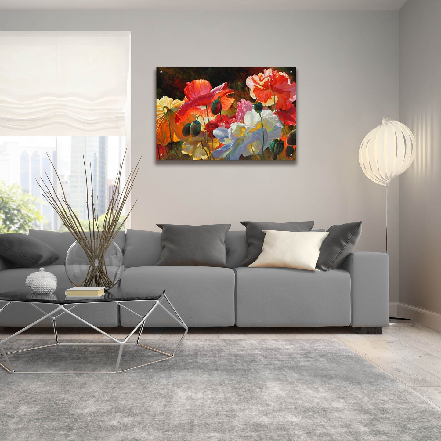 Epic Art ' Summer Radiance' by Emma Styles, Acrylic Glass Wall Art,36x24