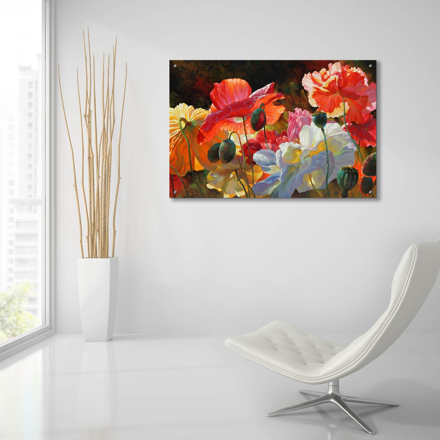 Epic Art ' Summer Radiance' by Emma Styles, Acrylic Glass Wall Art,36x24