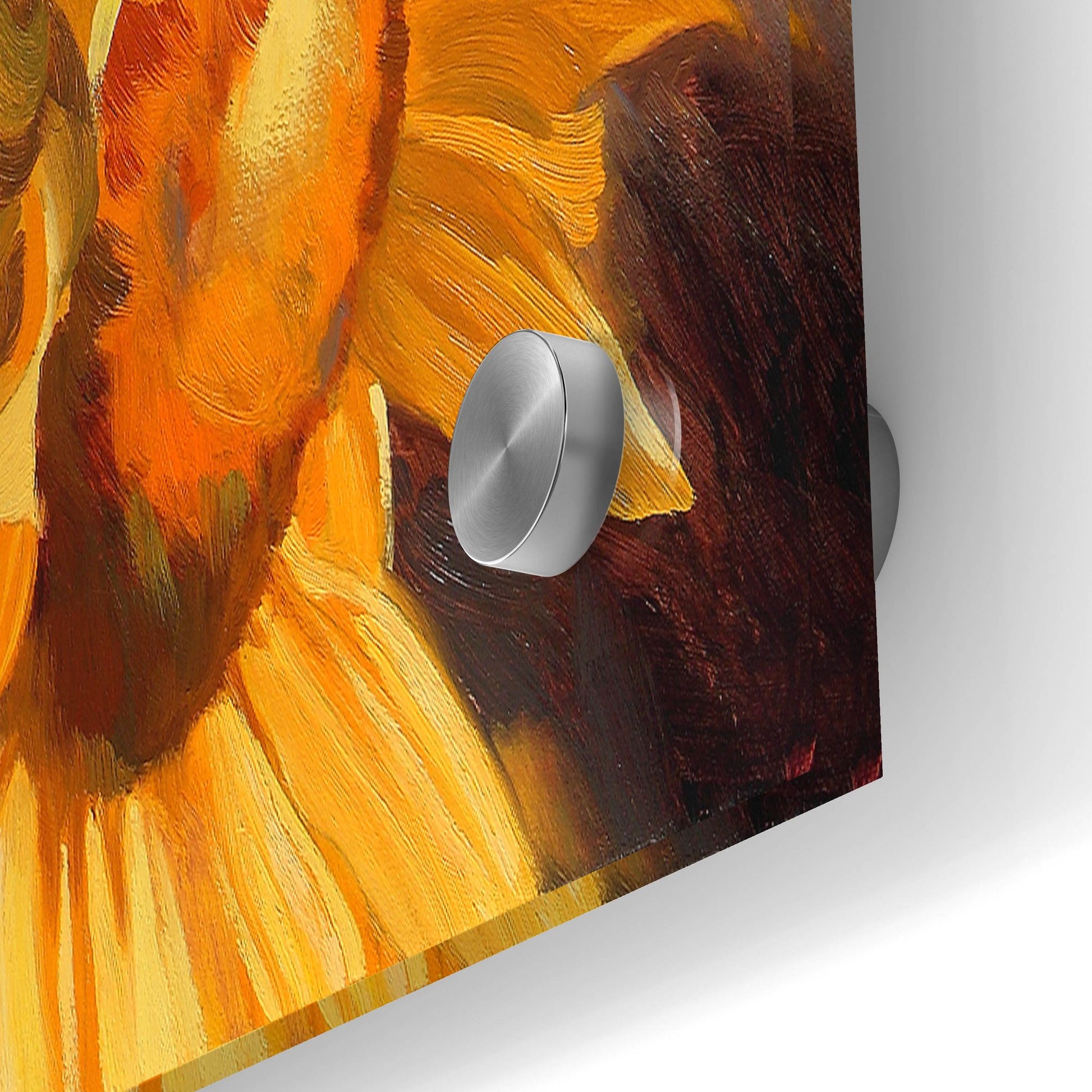 Epic Art ' Sunflower' by Emma Styles, Acrylic Glass Wall Art,36x24